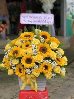 Giỏ hoa sinh nhật - 15